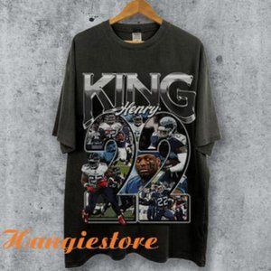 Derrick Henry Vintage 90s Graphic Style T-shirt, Derrick Hen